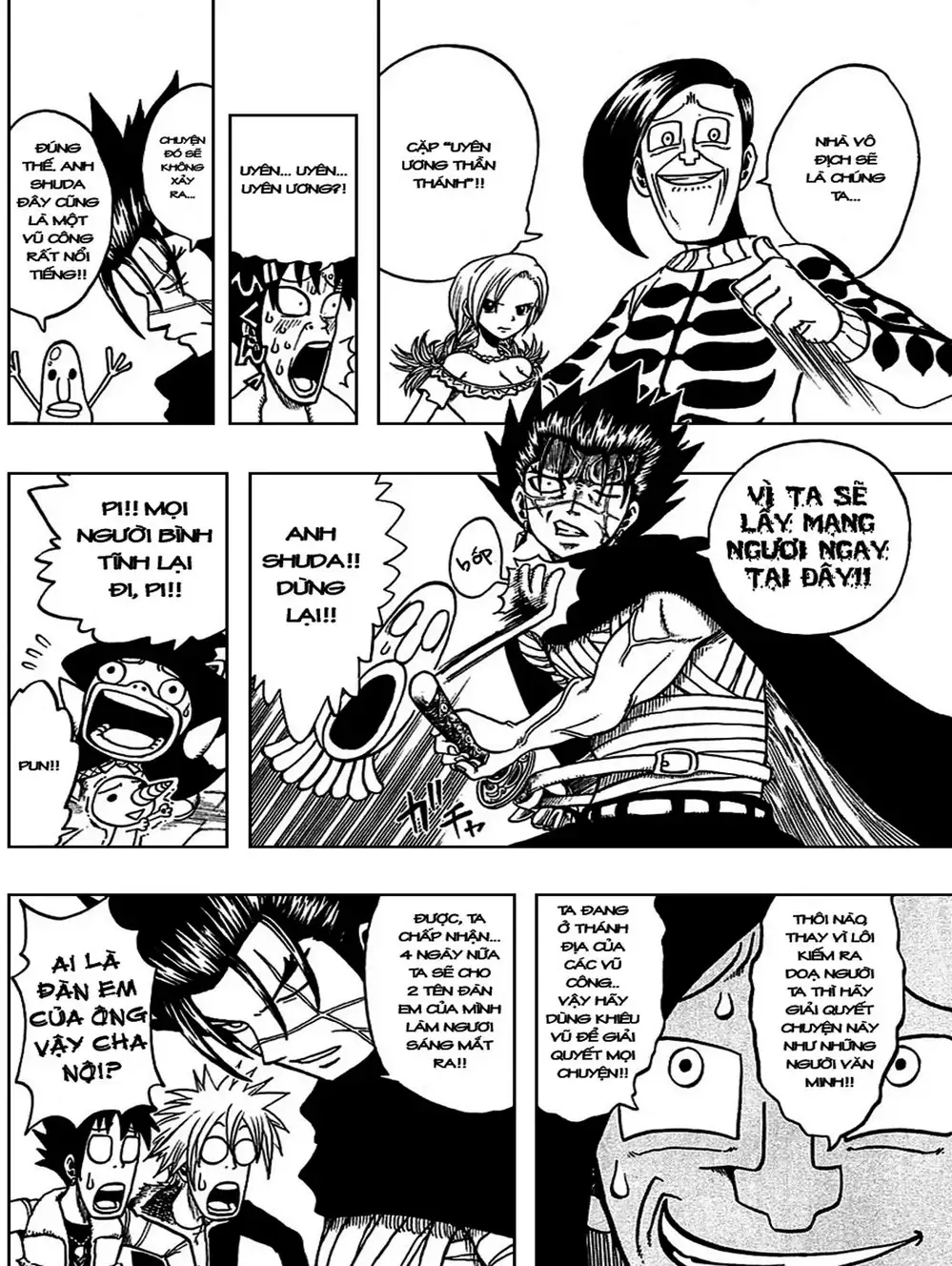 Truyện Tranh Thánh Thạch Rave - Rave Master trang 8