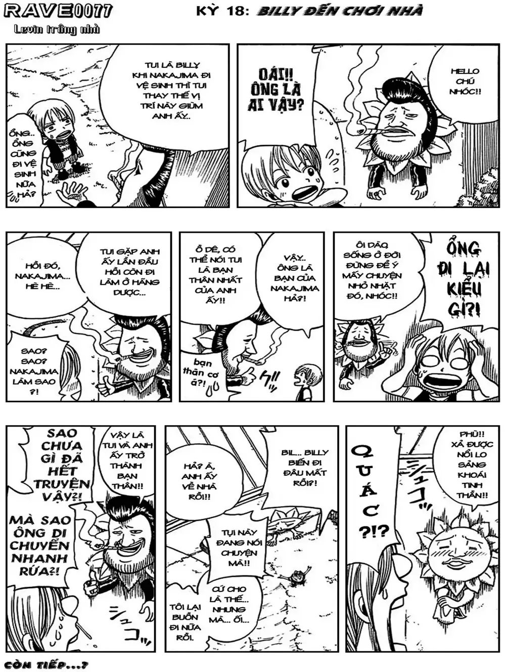 Truyện Tranh Thánh Thạch Rave - Rave Master trang 8