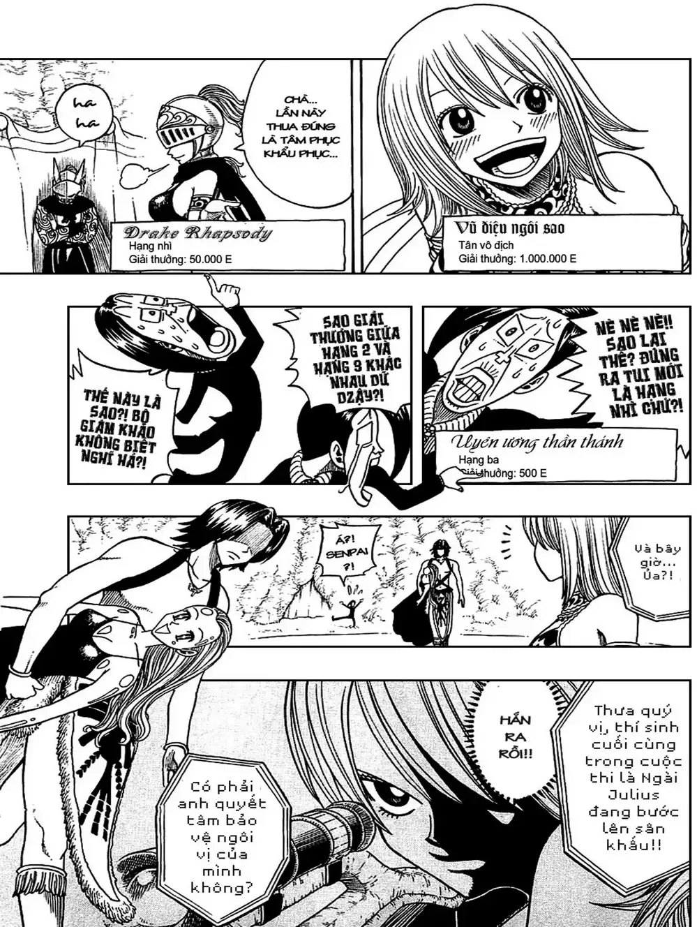 Truyện Tranh Thánh Thạch Rave - Rave Master trang 8