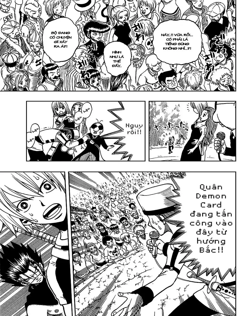 Truyện Tranh Thánh Thạch Rave - Rave Master trang 8