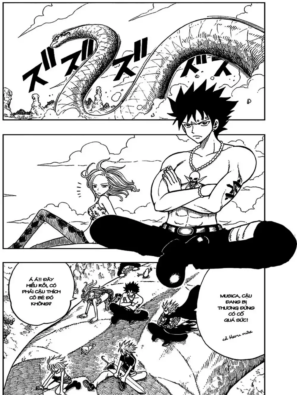 Truyện Tranh Thánh Thạch Rave - Rave Master trang 8