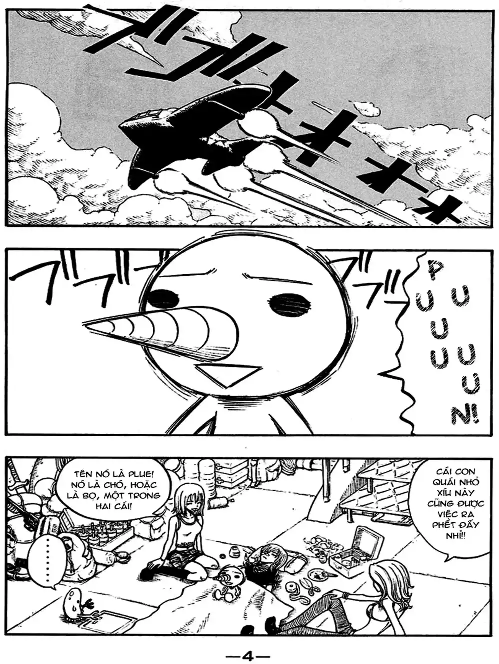 Truyện Tranh Thánh Thạch Rave - Rave Master trang 8