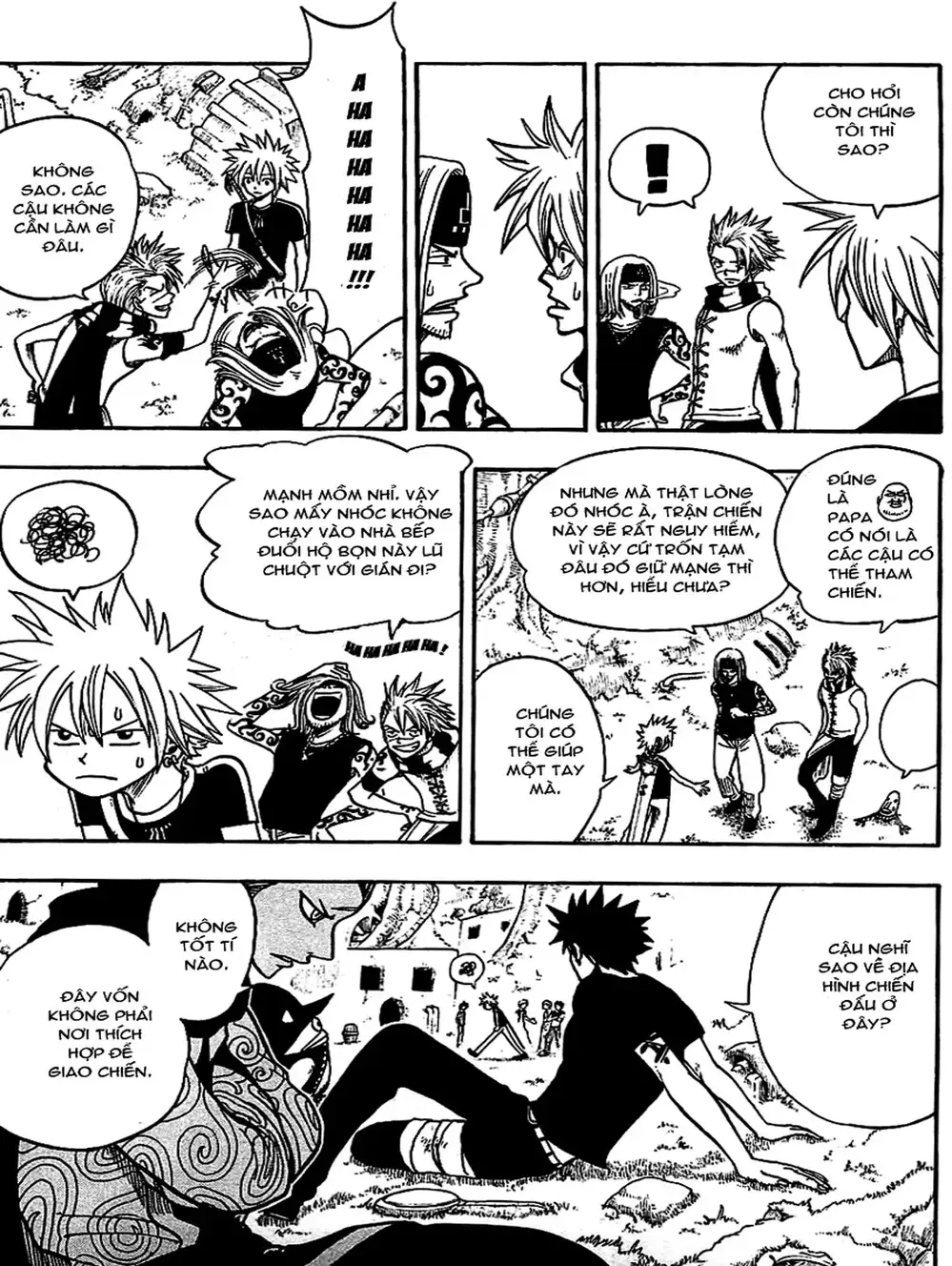 Truyện Tranh Thánh Thạch Rave - Rave Master trang 8