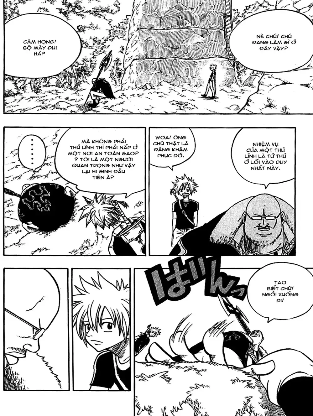 Truyện Tranh Thánh Thạch Rave - Rave Master trang 8