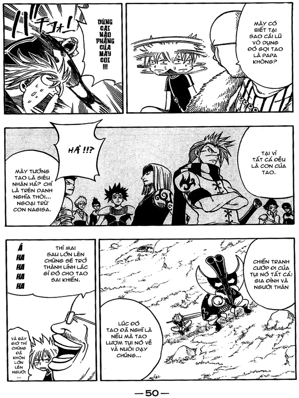 Truyện Tranh Thánh Thạch Rave - Rave Master trang 8