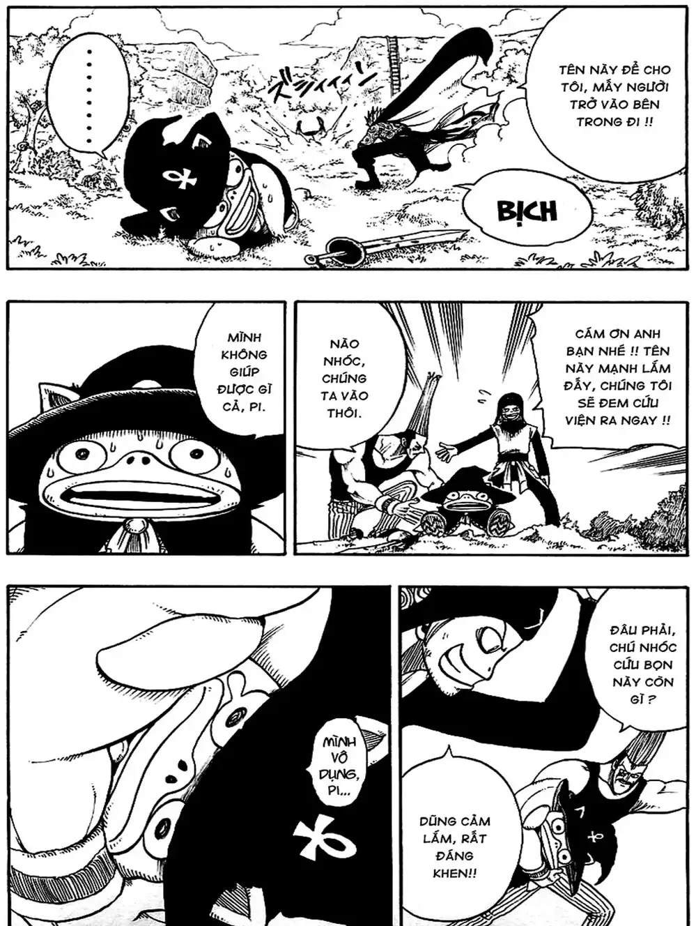 Truyện Tranh Thánh Thạch Rave - Rave Master trang 8