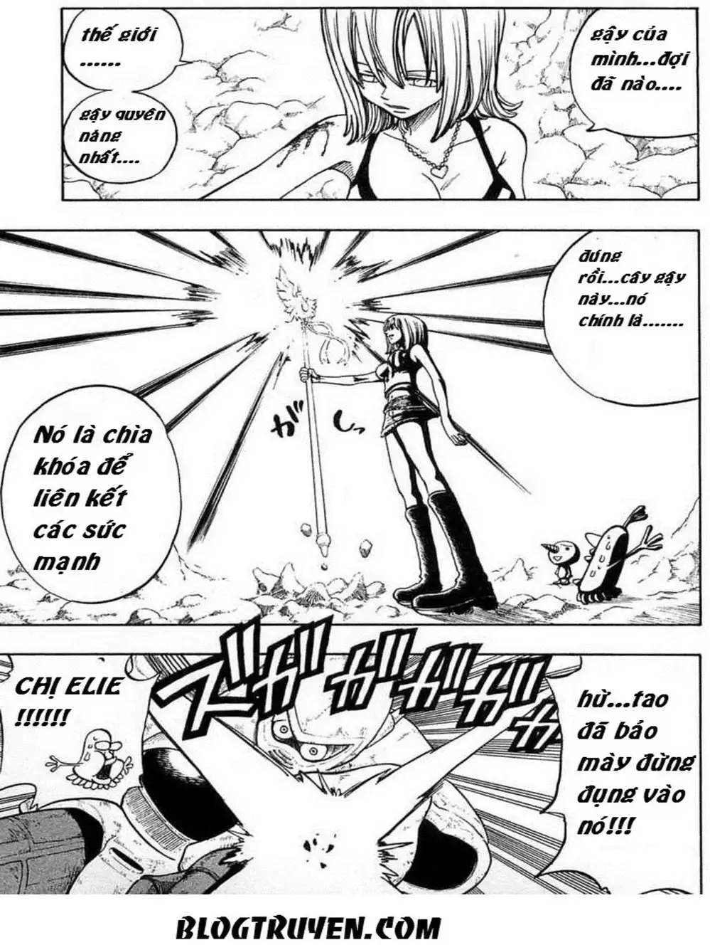 Truyện Tranh Thánh Thạch Rave - Rave Master trang 8