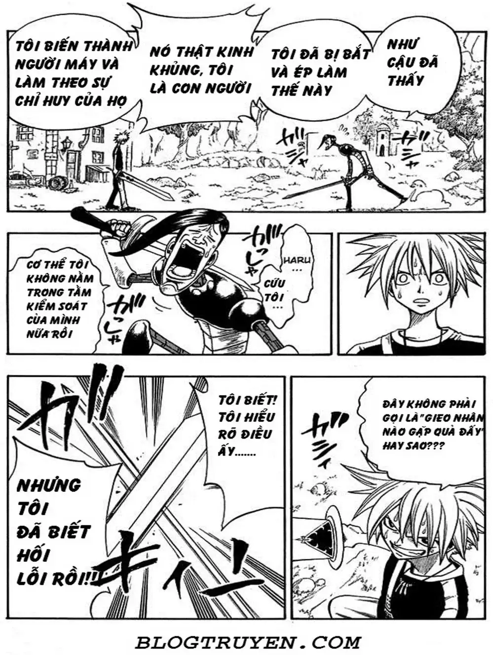 Truyện Tranh Thánh Thạch Rave - Rave Master trang 8