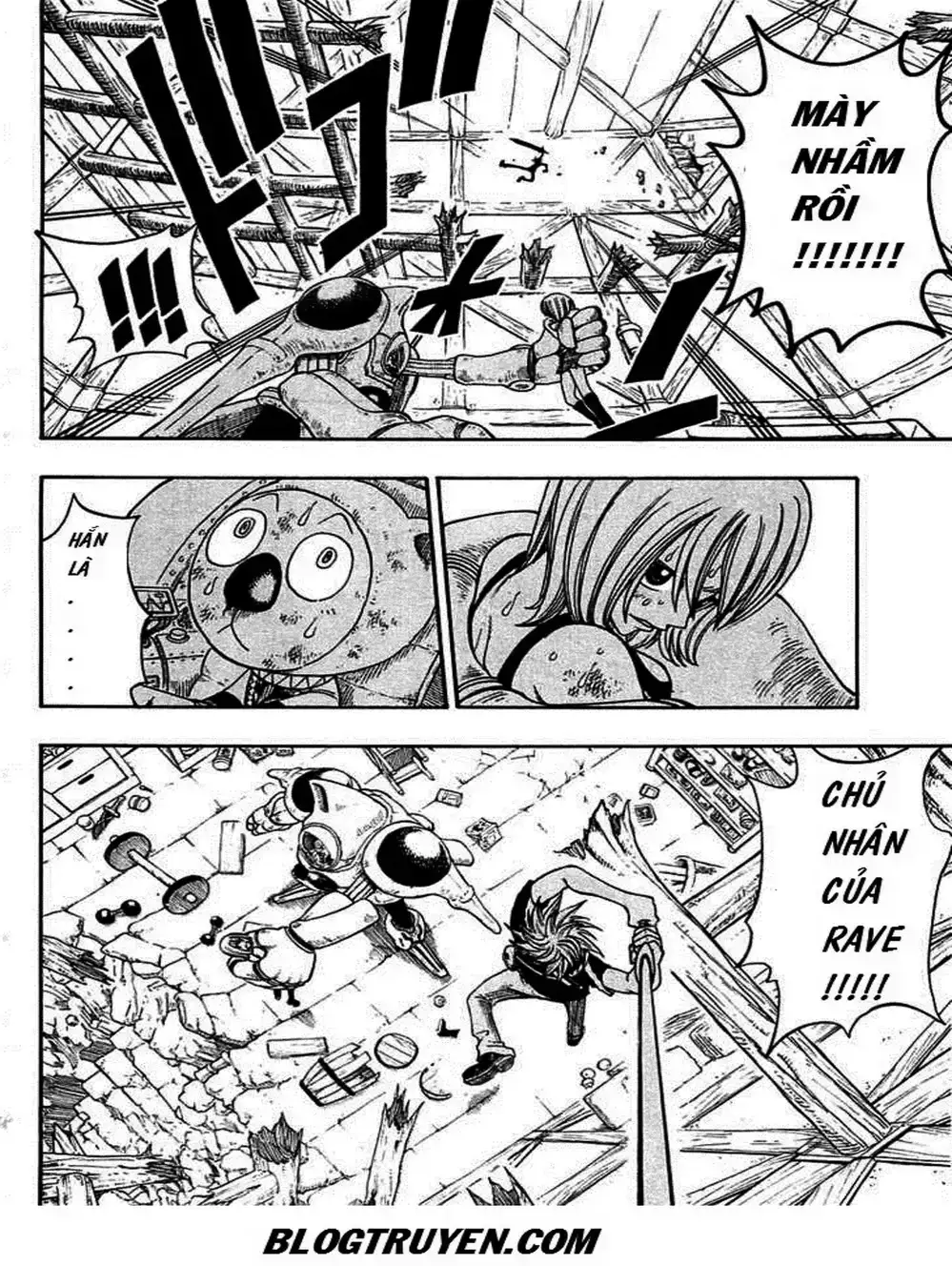 Truyện Tranh Thánh Thạch Rave - Rave Master trang 8