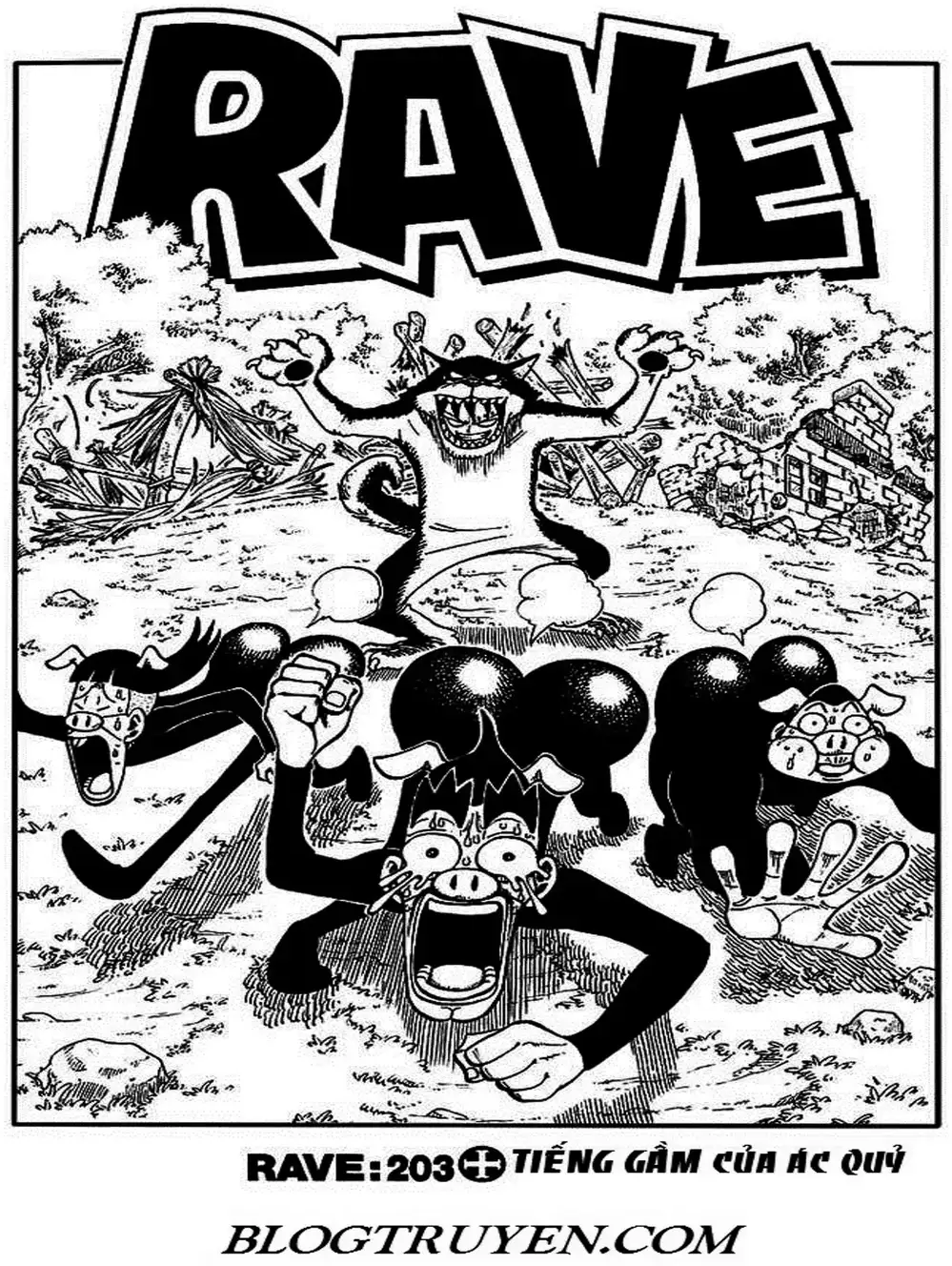 Truyện Tranh Thánh Thạch Rave - Rave Master trang 8