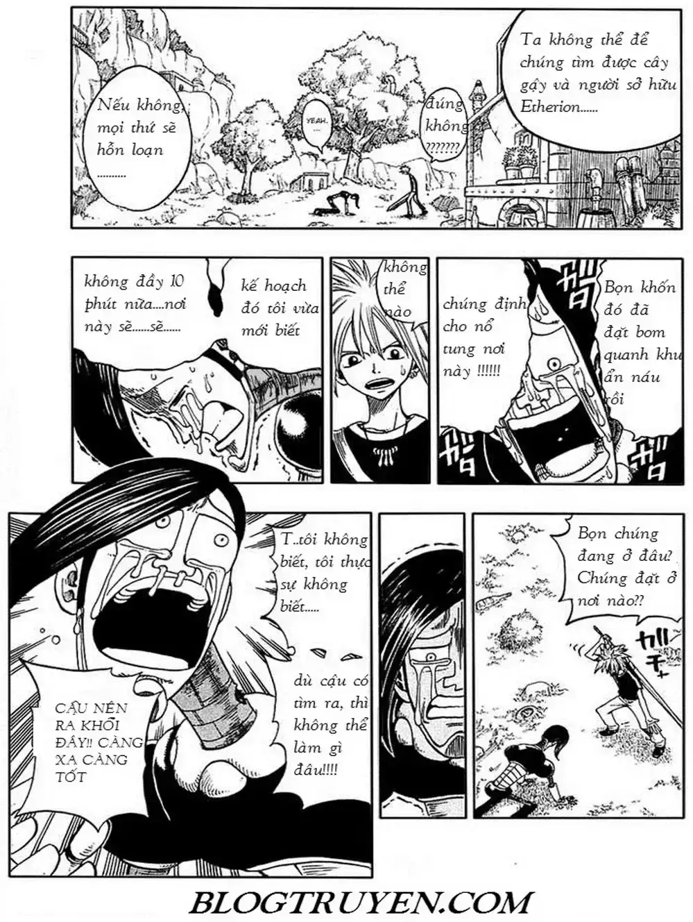 Truyện Tranh Thánh Thạch Rave - Rave Master trang 8