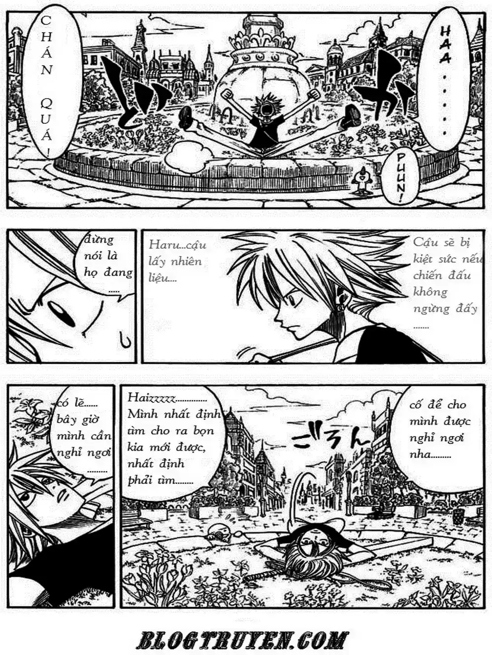 Truyện Tranh Thánh Thạch Rave - Rave Master trang 8
