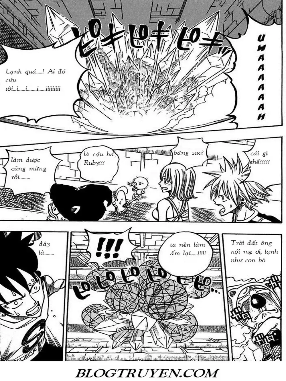 Truyện Tranh Thánh Thạch Rave - Rave Master trang 8