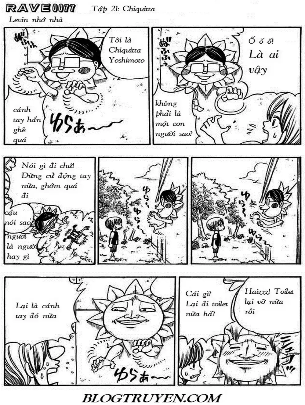 Truyện Tranh Thánh Thạch Rave - Rave Master trang 8