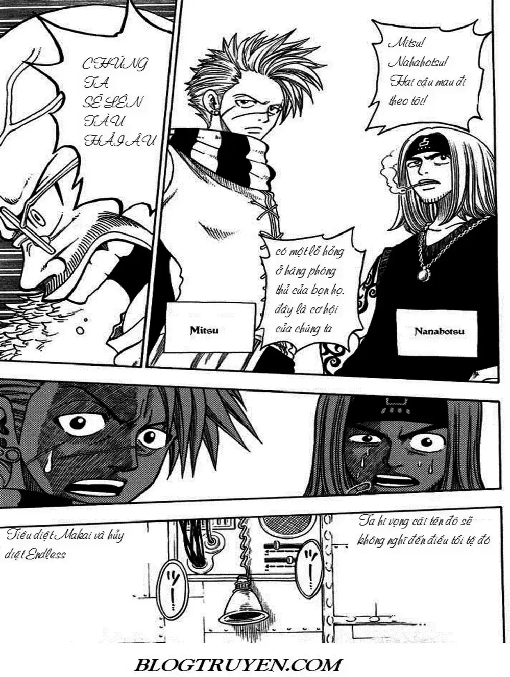 Truyện Tranh Thánh Thạch Rave - Rave Master trang 8