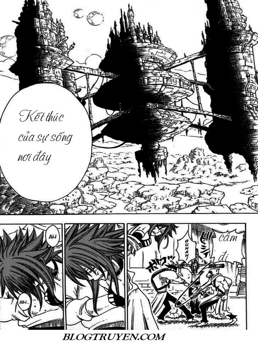 Truyện Tranh Thánh Thạch Rave - Rave Master trang 8