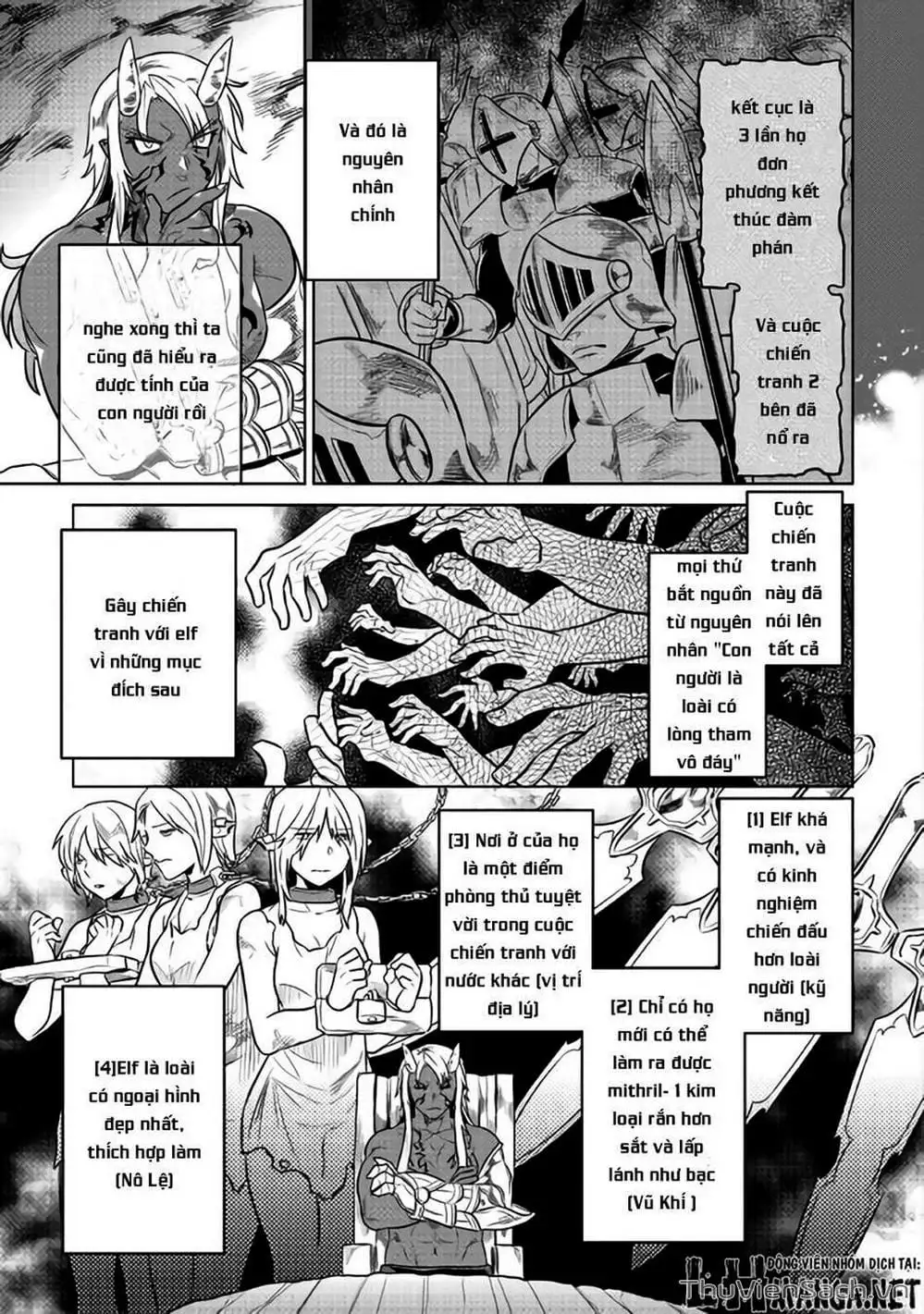 Truyện Tranh Chuyển Sinh Thành Quái Vật - Re: Monster trang 7