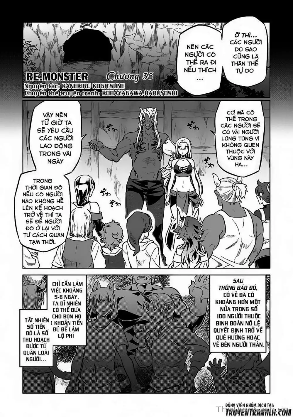 Truyện Tranh Chuyển Sinh Thành Quái Vật - Re: Monster trang 7