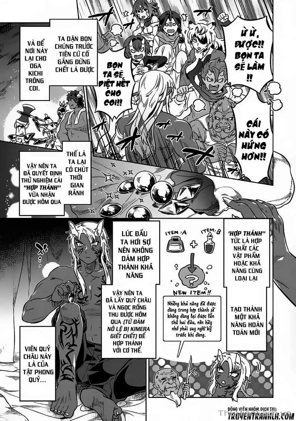 Truyện Tranh Chuyển Sinh Thành Quái Vật - Re: Monster trang 7