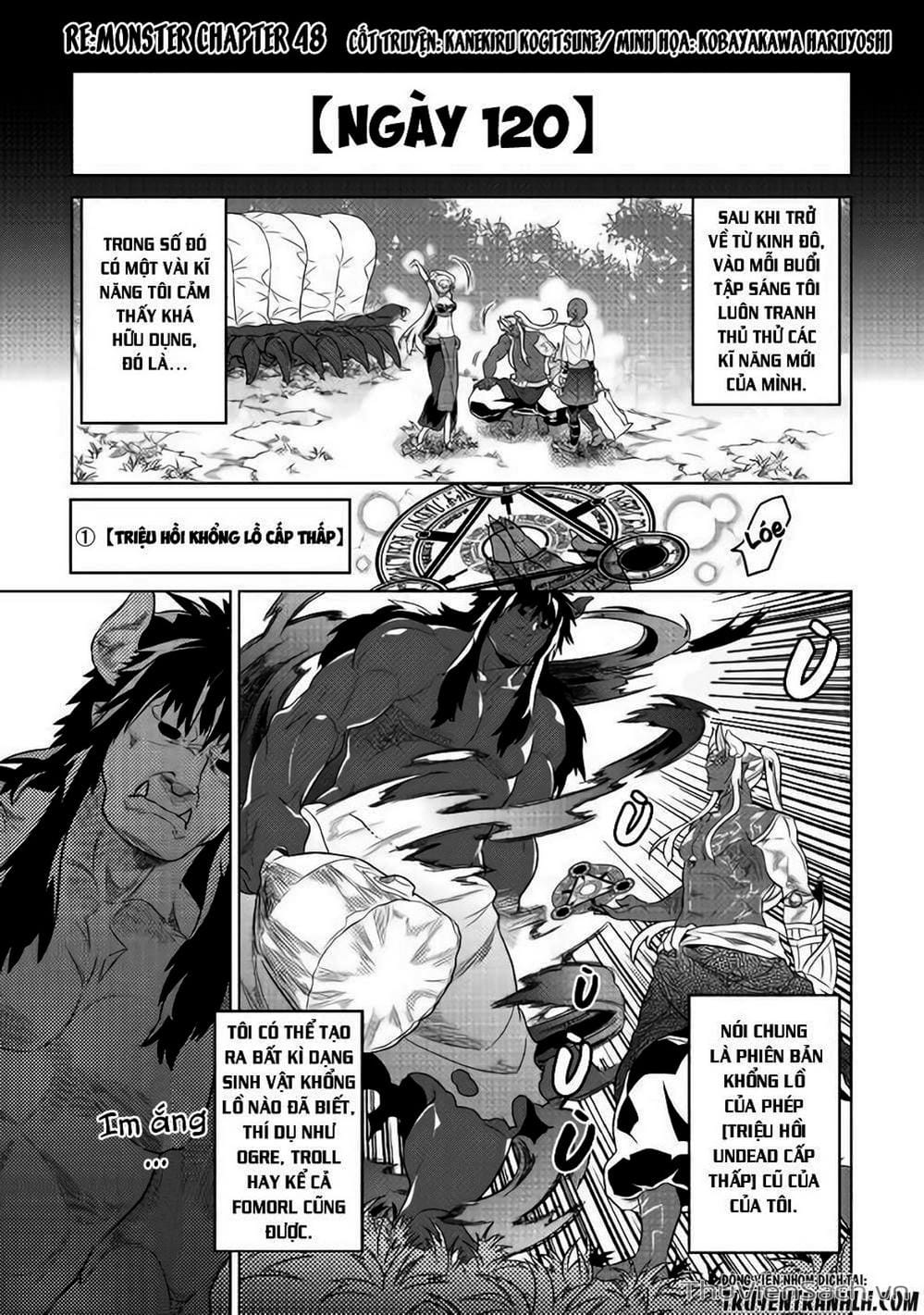 Truyện Tranh Chuyển Sinh Thành Quái Vật - Re: Monster trang 7