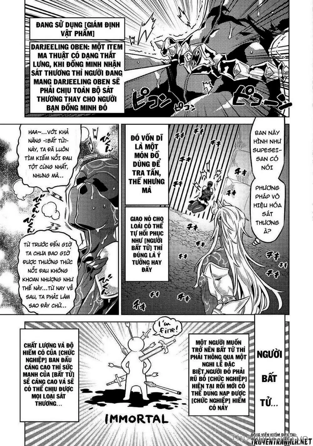 Truyện Tranh Chuyển Sinh Thành Quái Vật - Re: Monster trang 7