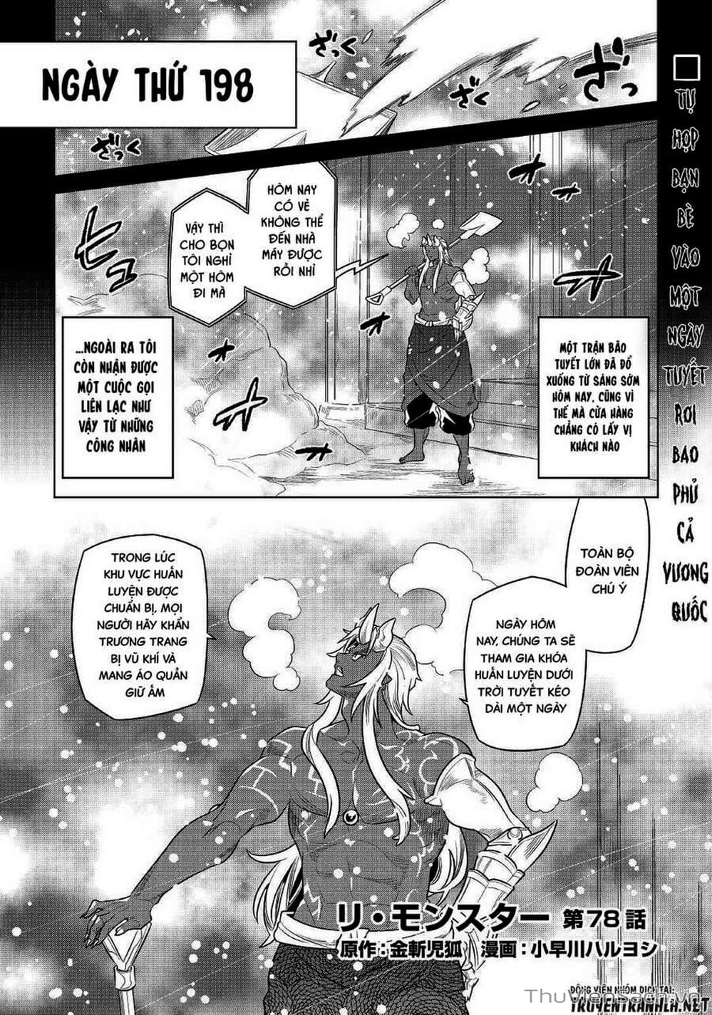 Truyện Tranh Chuyển Sinh Thành Quái Vật - Re: Monster trang 7