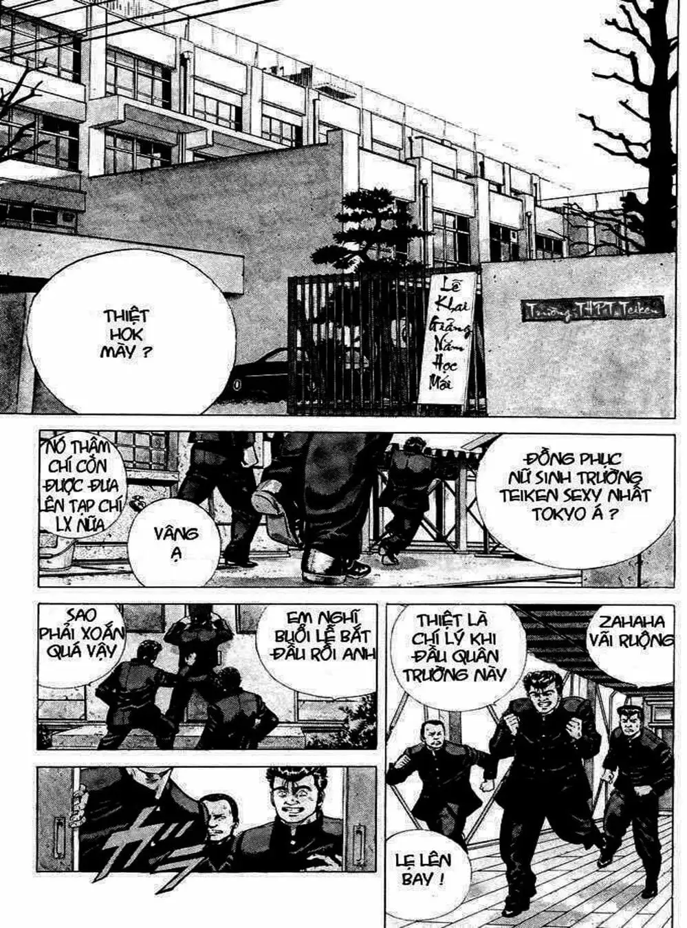 Truyện Tranh Gã Vô Dụng - Rokudenashi Blues trang 7