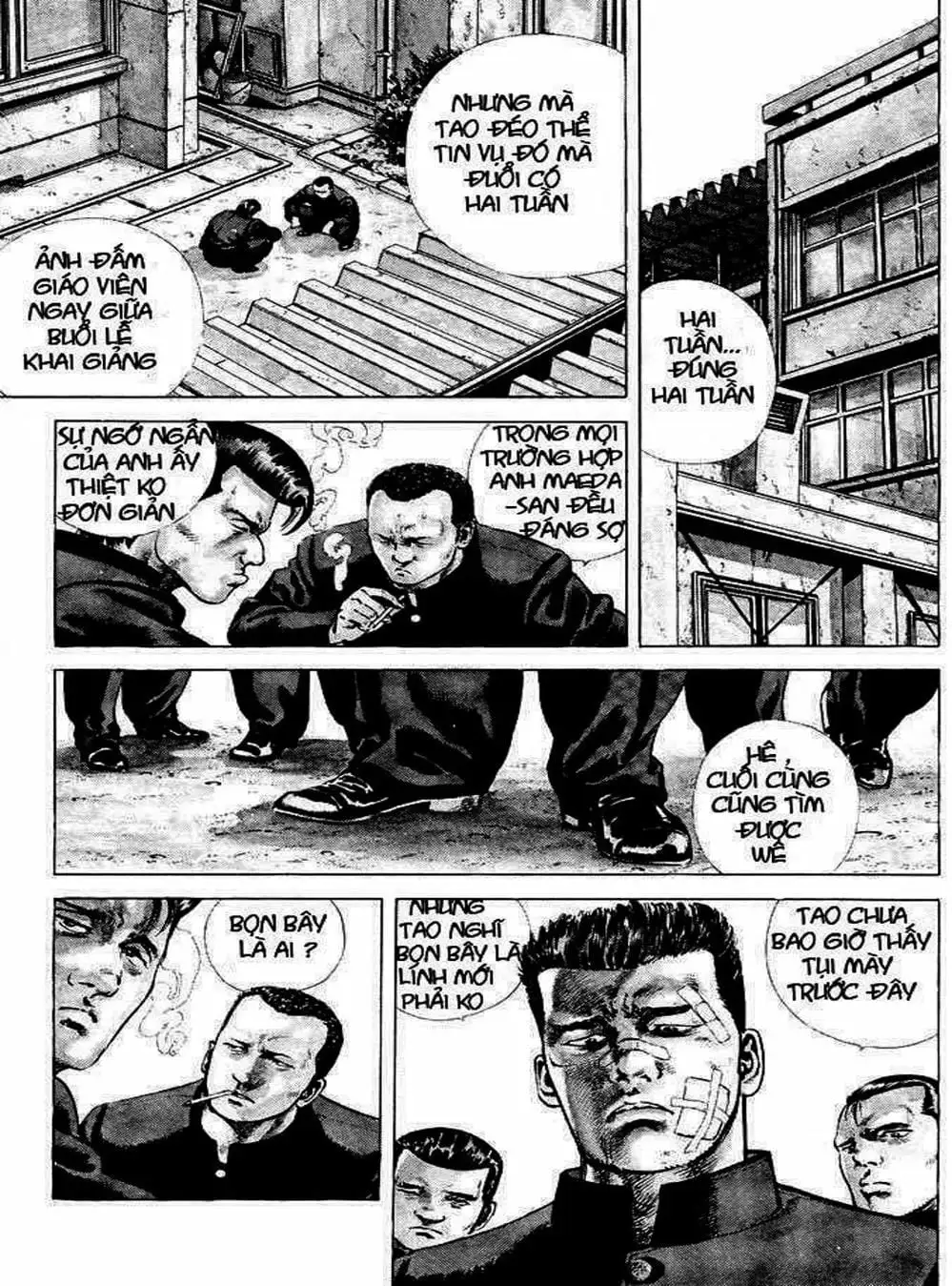 Truyện Tranh Gã Vô Dụng - Rokudenashi Blues trang 7