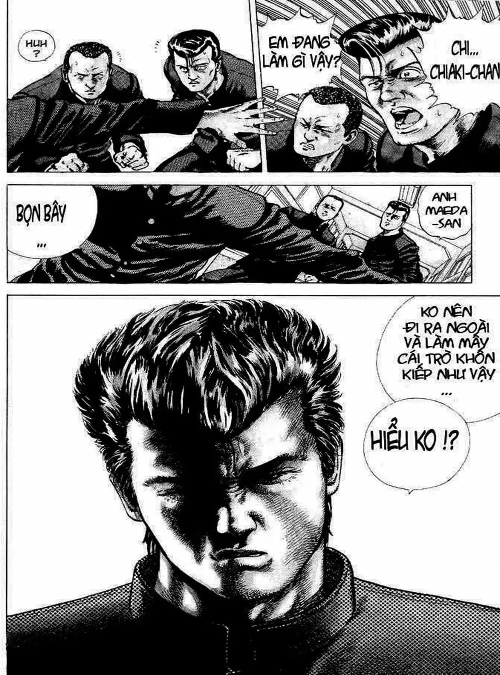 Truyện Tranh Gã Vô Dụng - Rokudenashi Blues trang 7