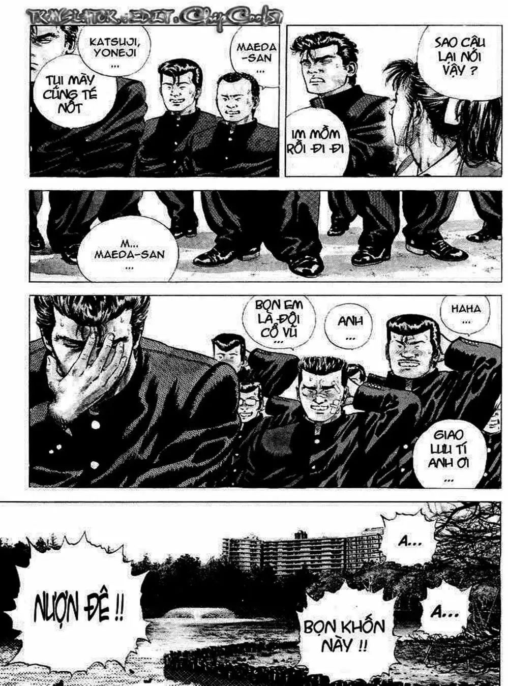 Truyện Tranh Gã Vô Dụng - Rokudenashi Blues trang 7