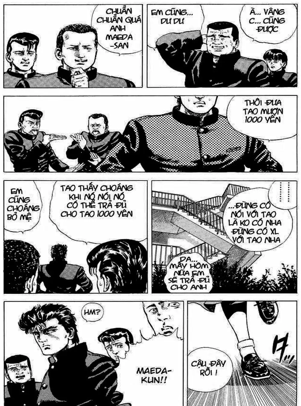 Truyện Tranh Gã Vô Dụng - Rokudenashi Blues trang 7