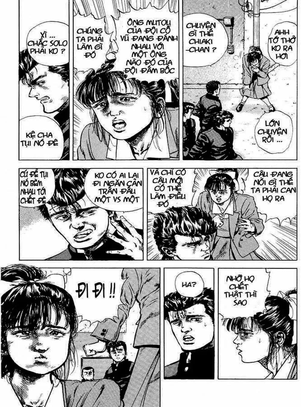 Truyện Tranh Gã Vô Dụng - Rokudenashi Blues trang 7