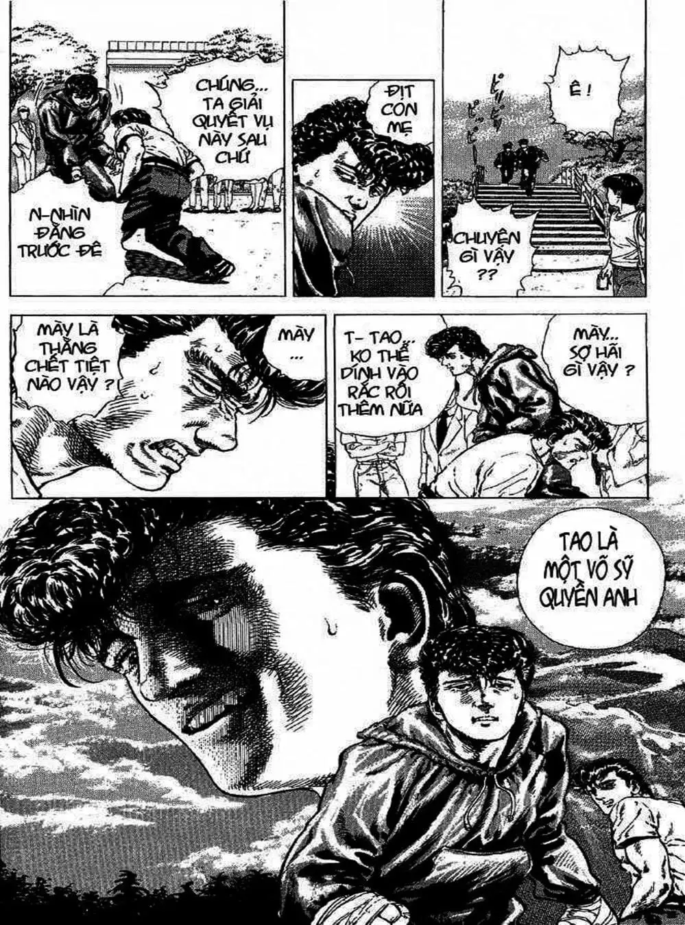 Truyện Tranh Gã Vô Dụng - Rokudenashi Blues trang 7