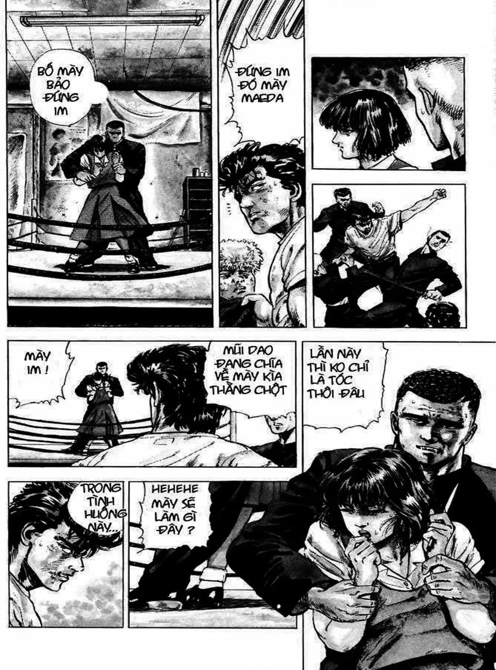 Truyện Tranh Gã Vô Dụng - Rokudenashi Blues trang 7