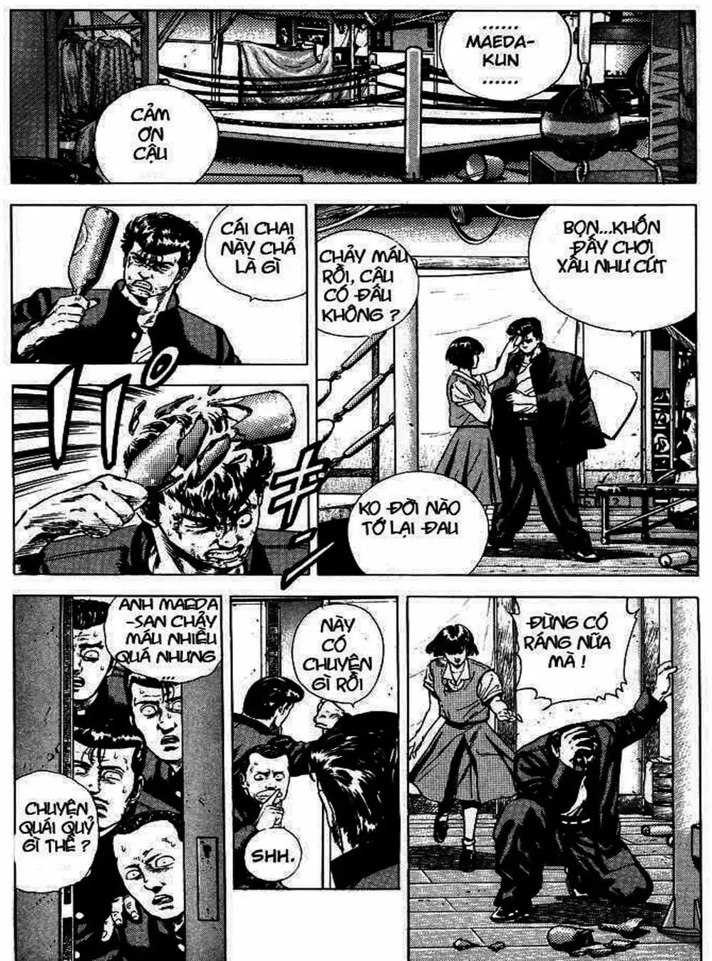 Truyện Tranh Gã Vô Dụng - Rokudenashi Blues trang 7