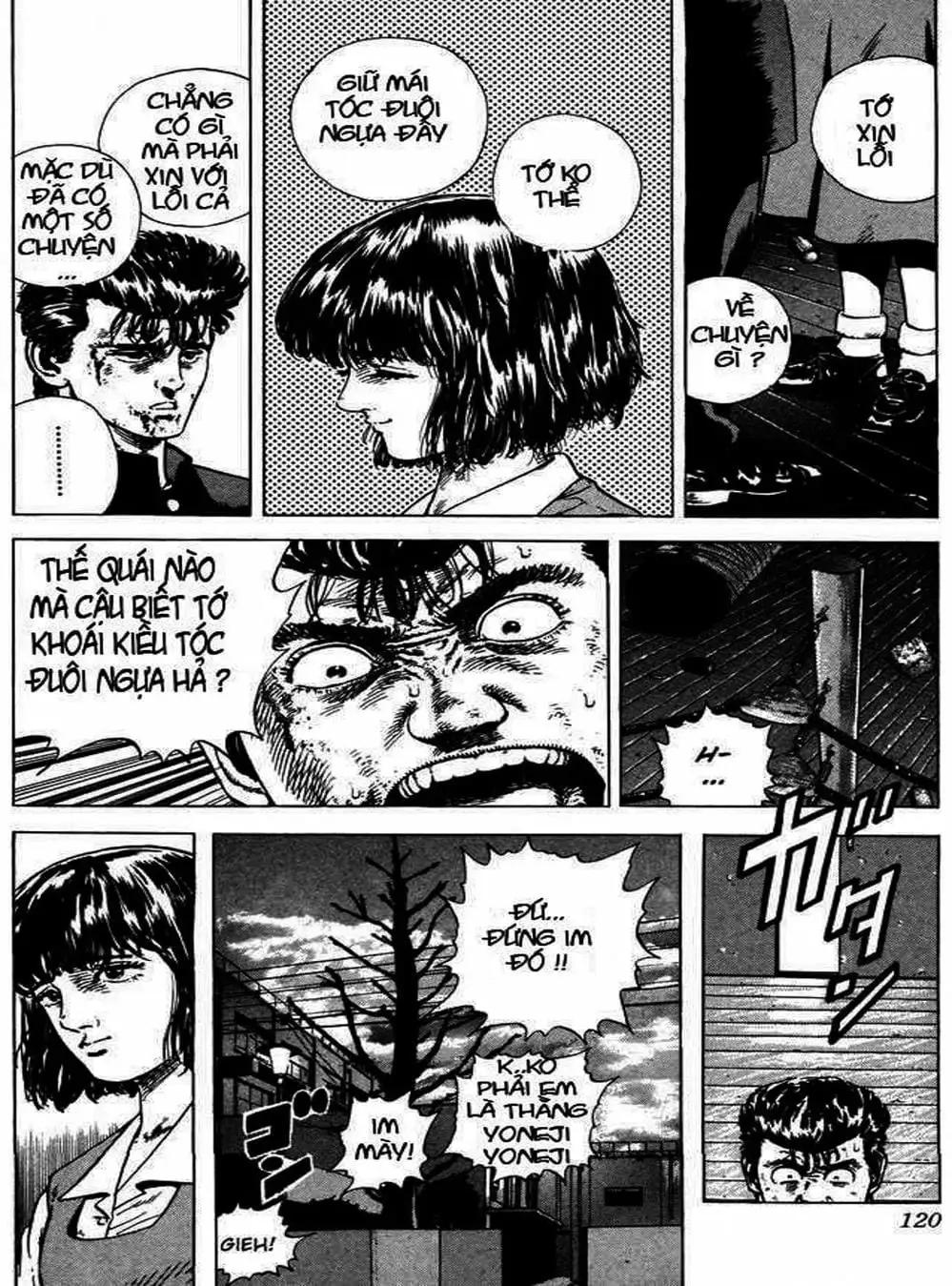 Truyện Tranh Gã Vô Dụng - Rokudenashi Blues trang 7