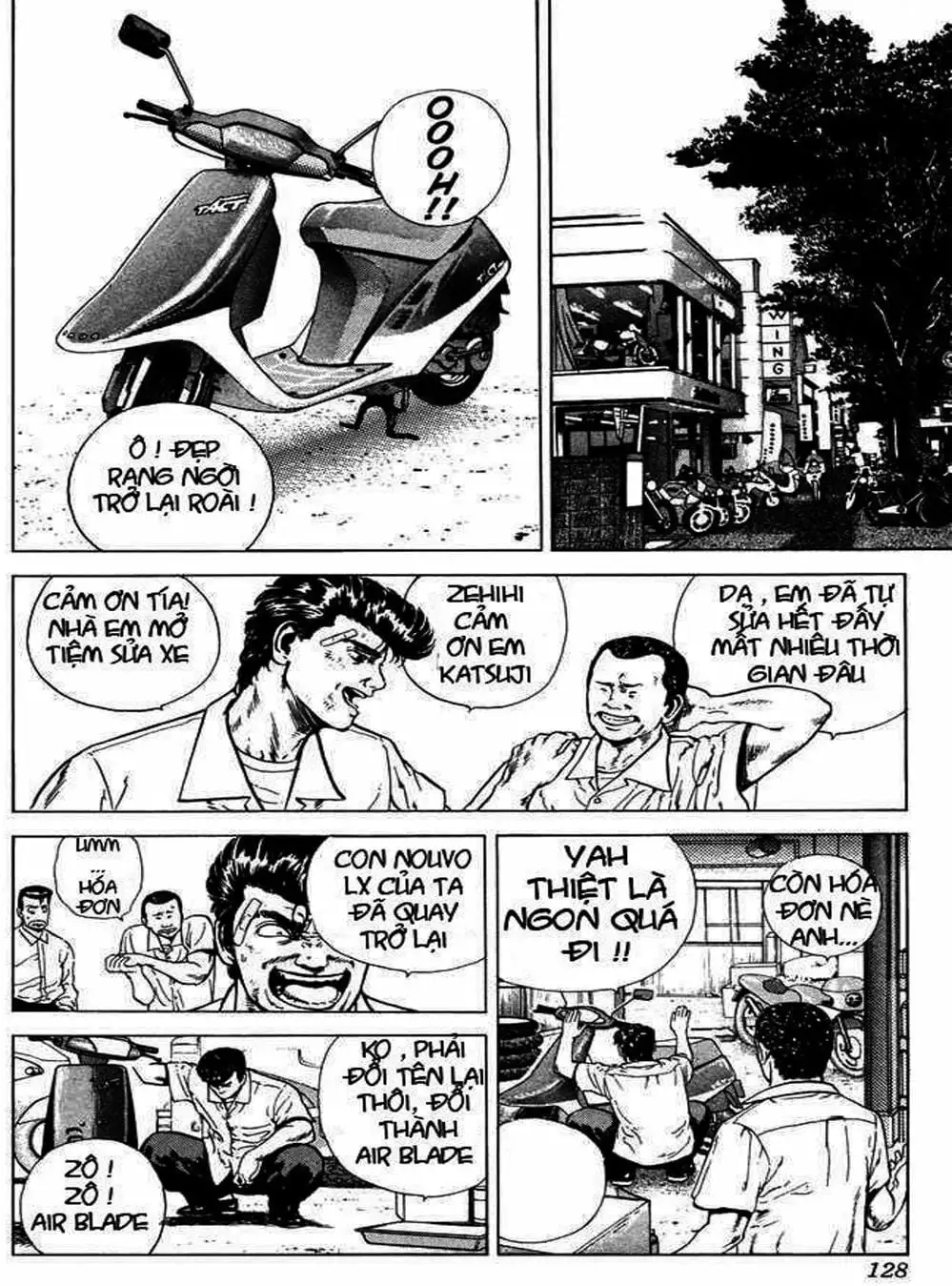 Truyện Tranh Gã Vô Dụng - Rokudenashi Blues trang 7