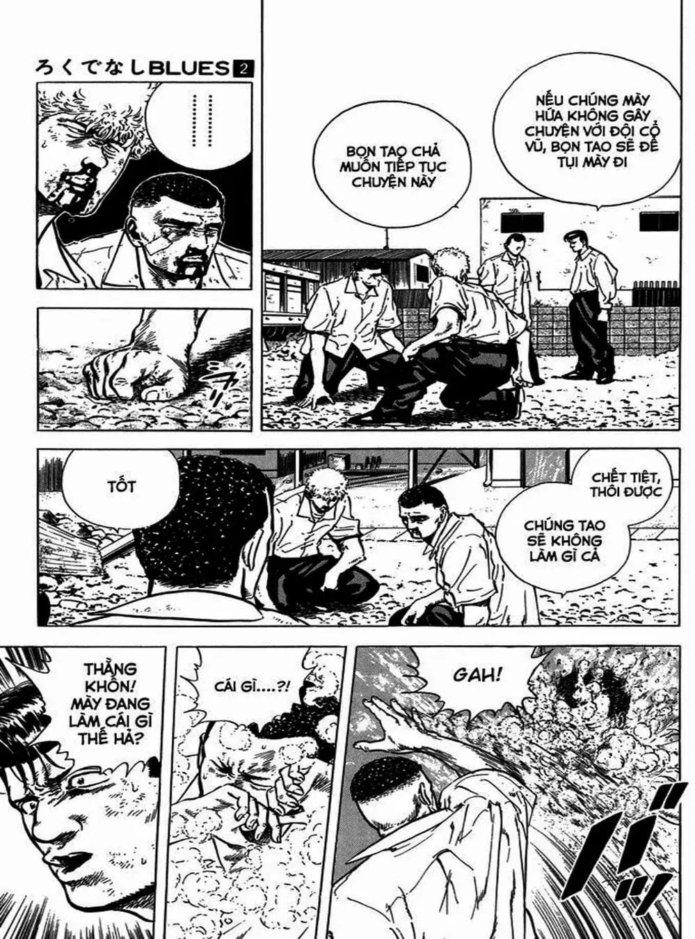 Truyện Tranh Gã Vô Dụng - Rokudenashi Blues trang 7