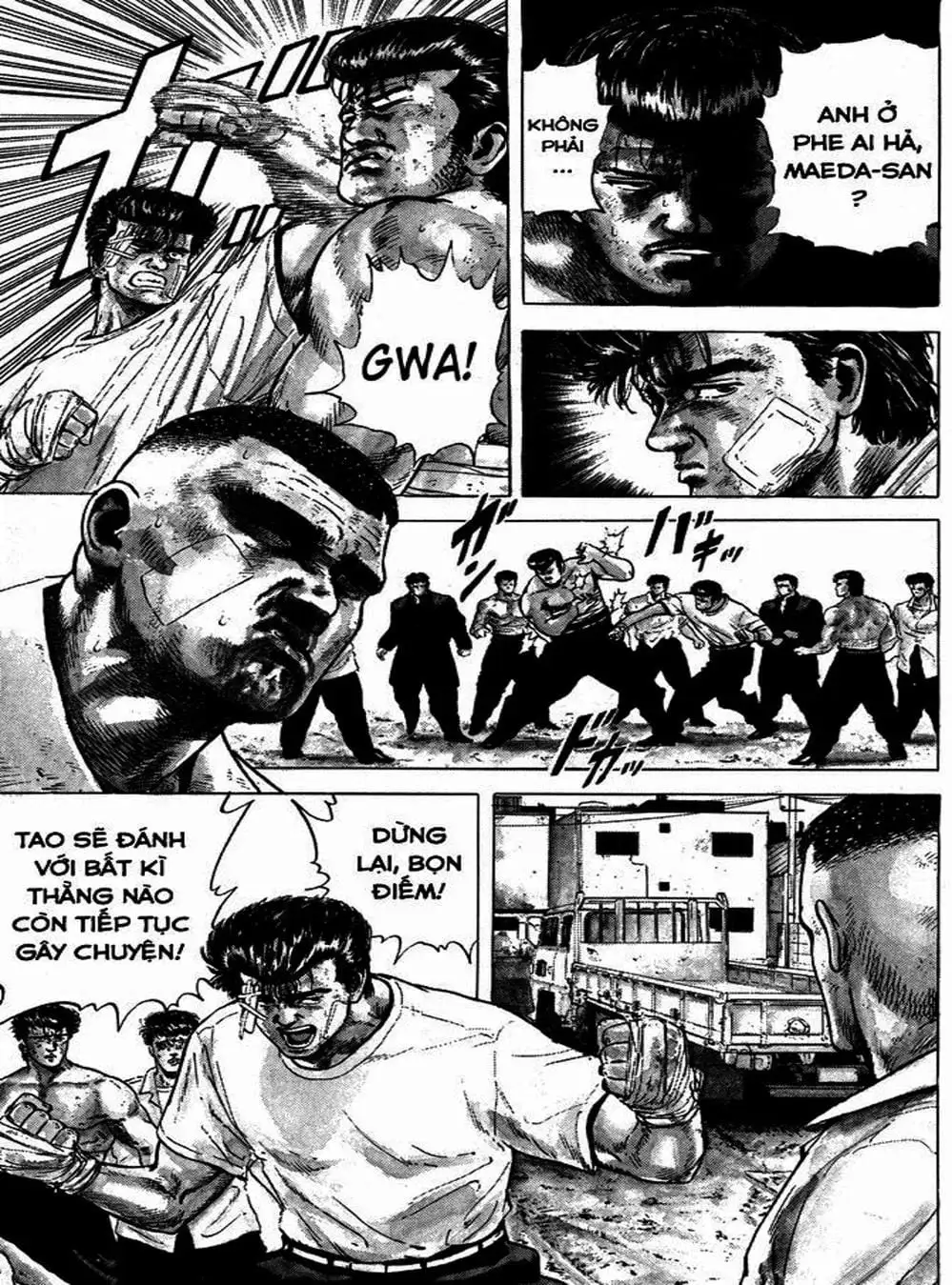 Truyện Tranh Gã Vô Dụng - Rokudenashi Blues trang 7