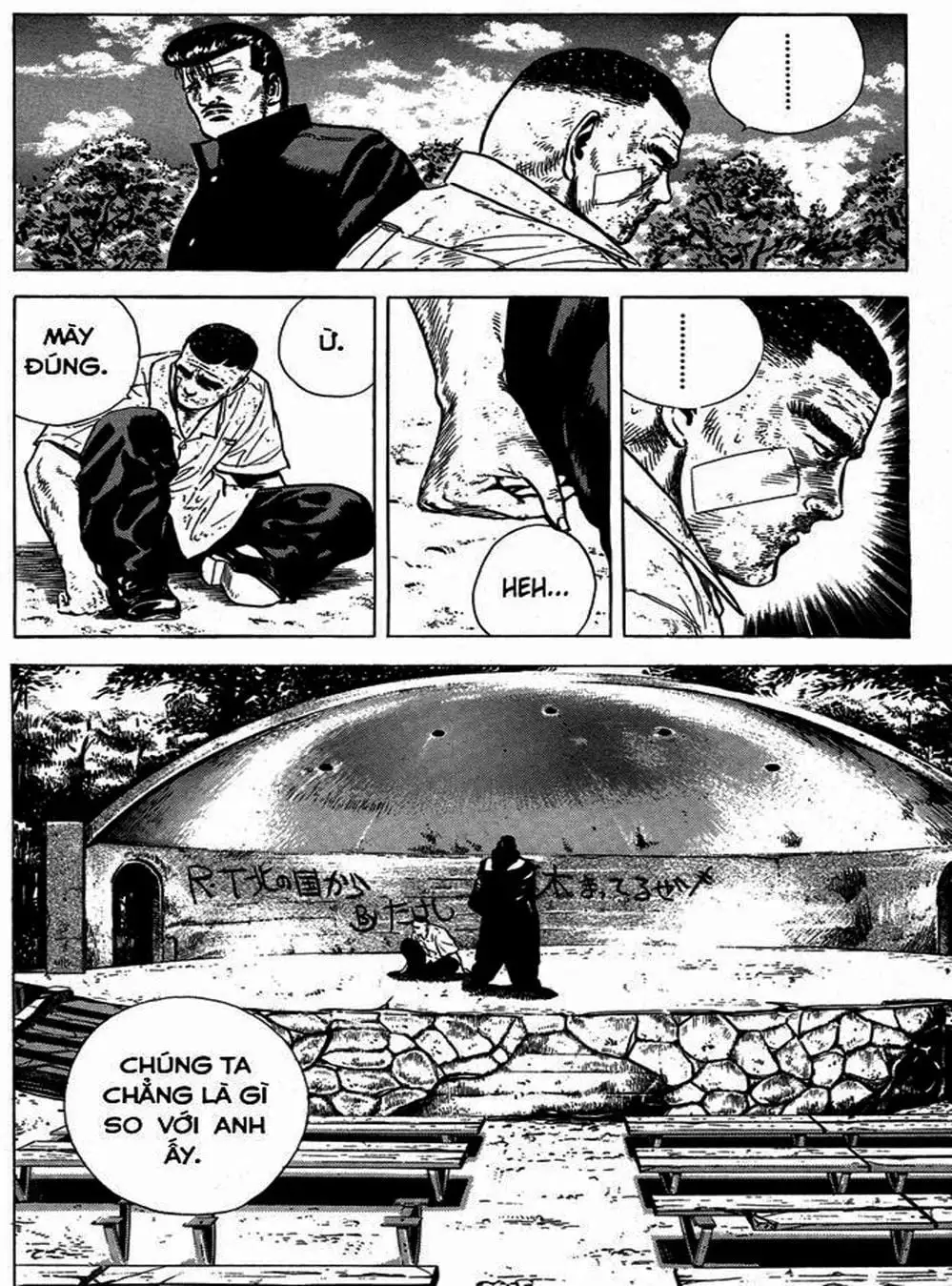 Truyện Tranh Gã Vô Dụng - Rokudenashi Blues trang 7