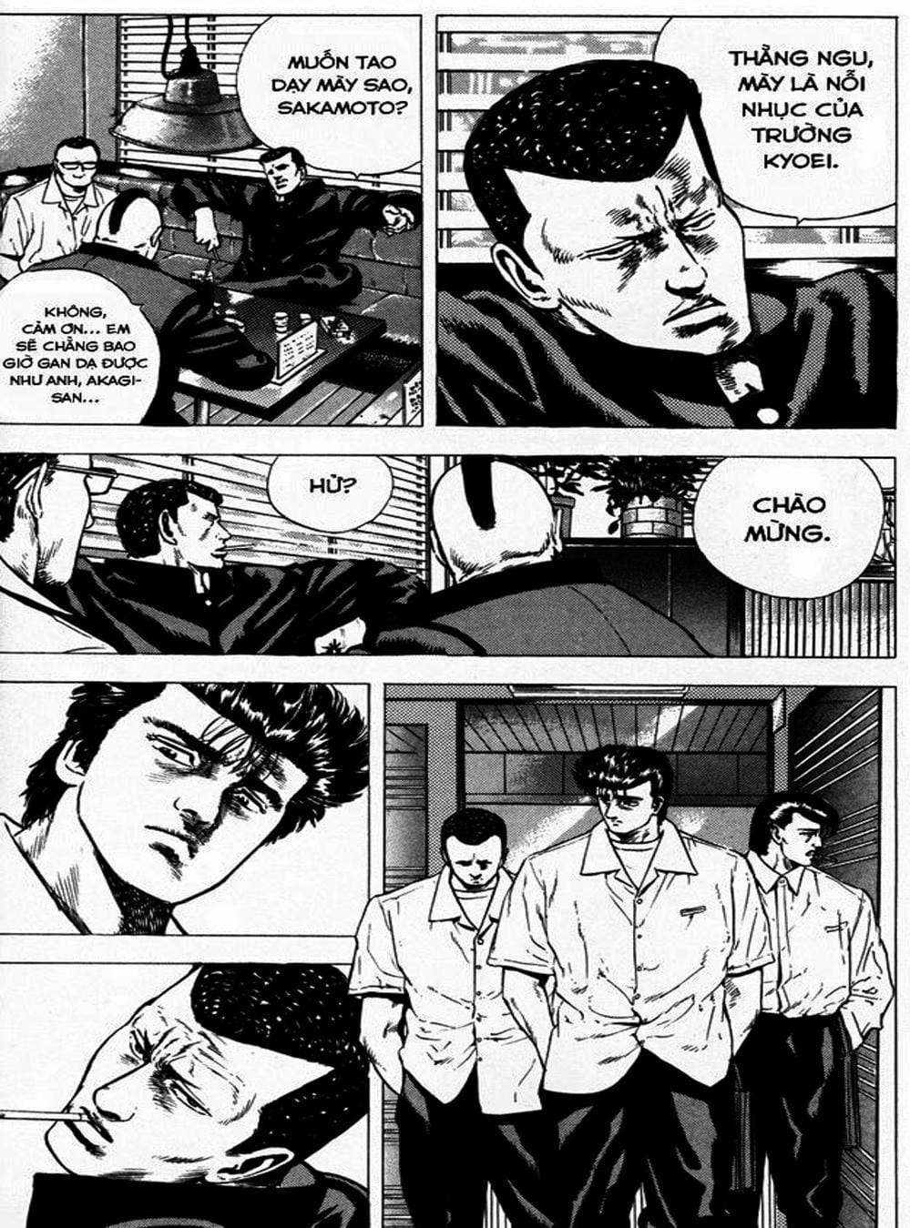 Truyện Tranh Gã Vô Dụng - Rokudenashi Blues trang 7