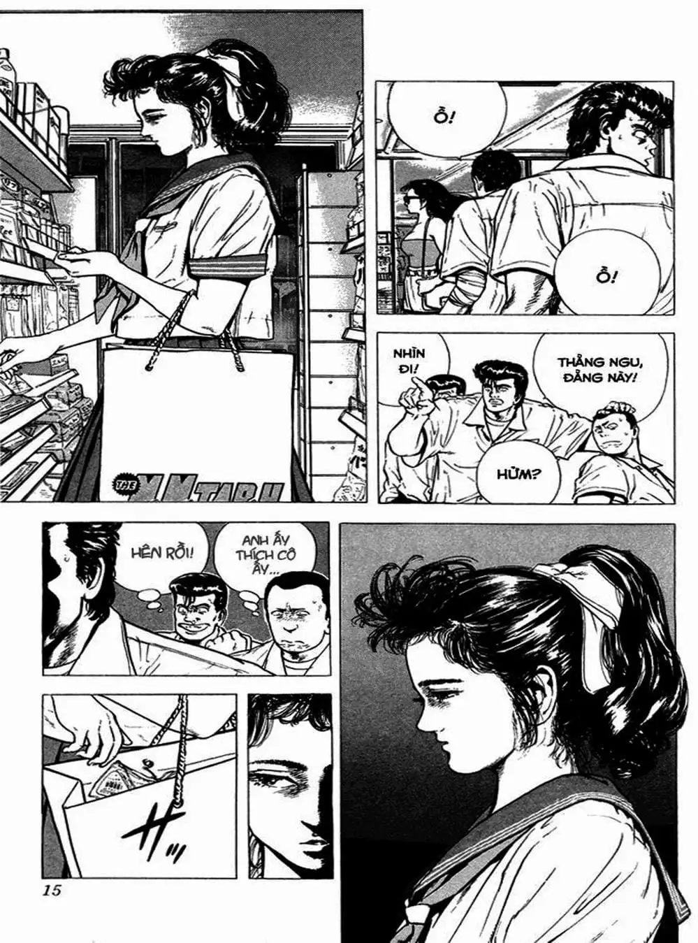 Truyện Tranh Gã Vô Dụng - Rokudenashi Blues trang 7