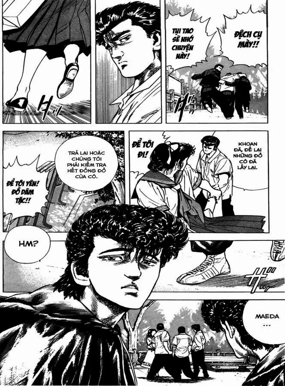 Truyện Tranh Gã Vô Dụng - Rokudenashi Blues trang 7