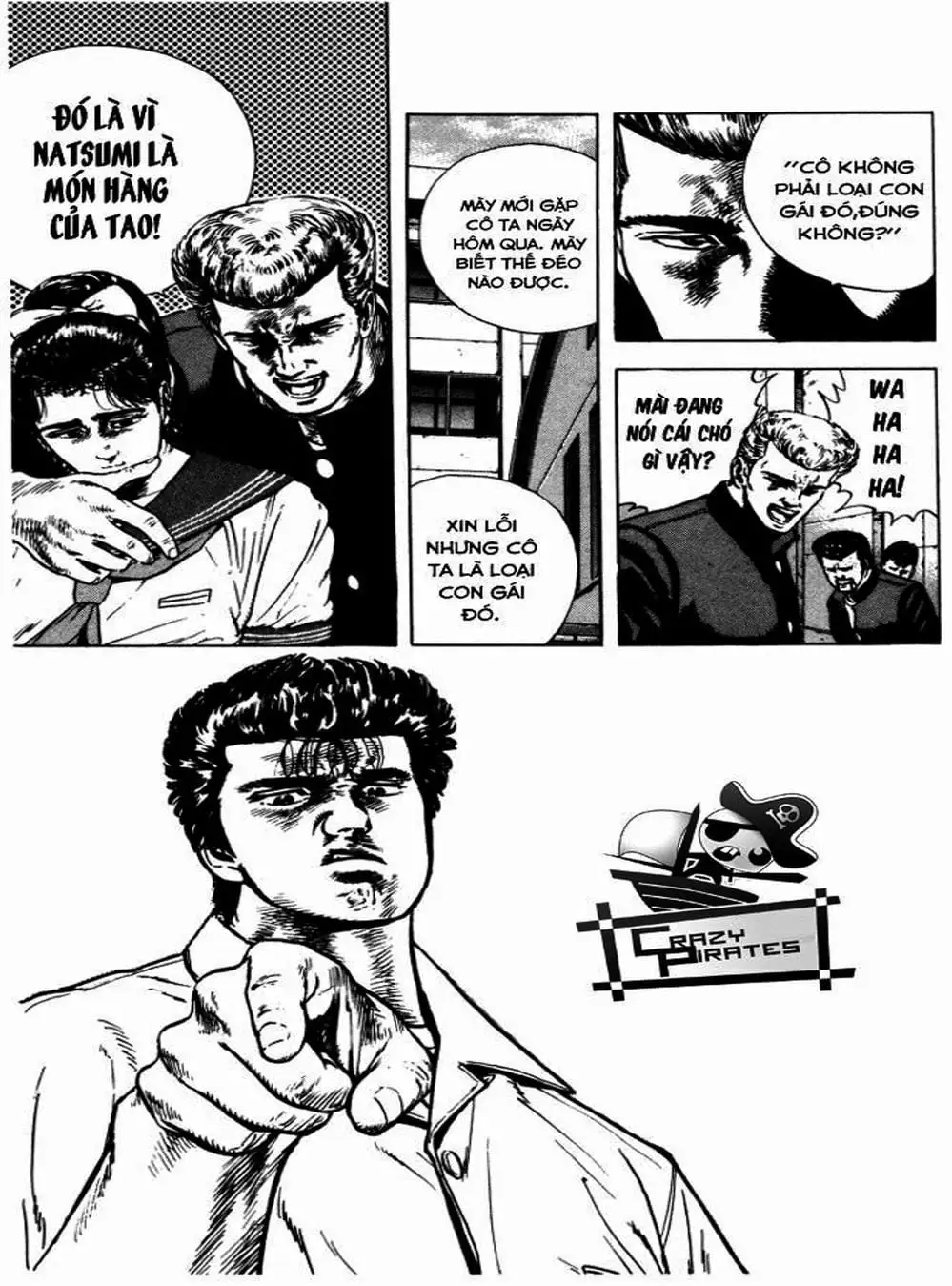 Truyện Tranh Gã Vô Dụng - Rokudenashi Blues trang 7