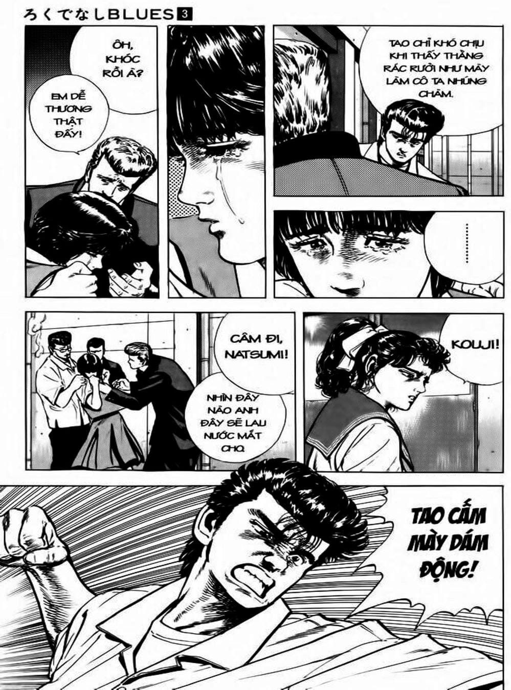 Truyện Tranh Gã Vô Dụng - Rokudenashi Blues trang 7