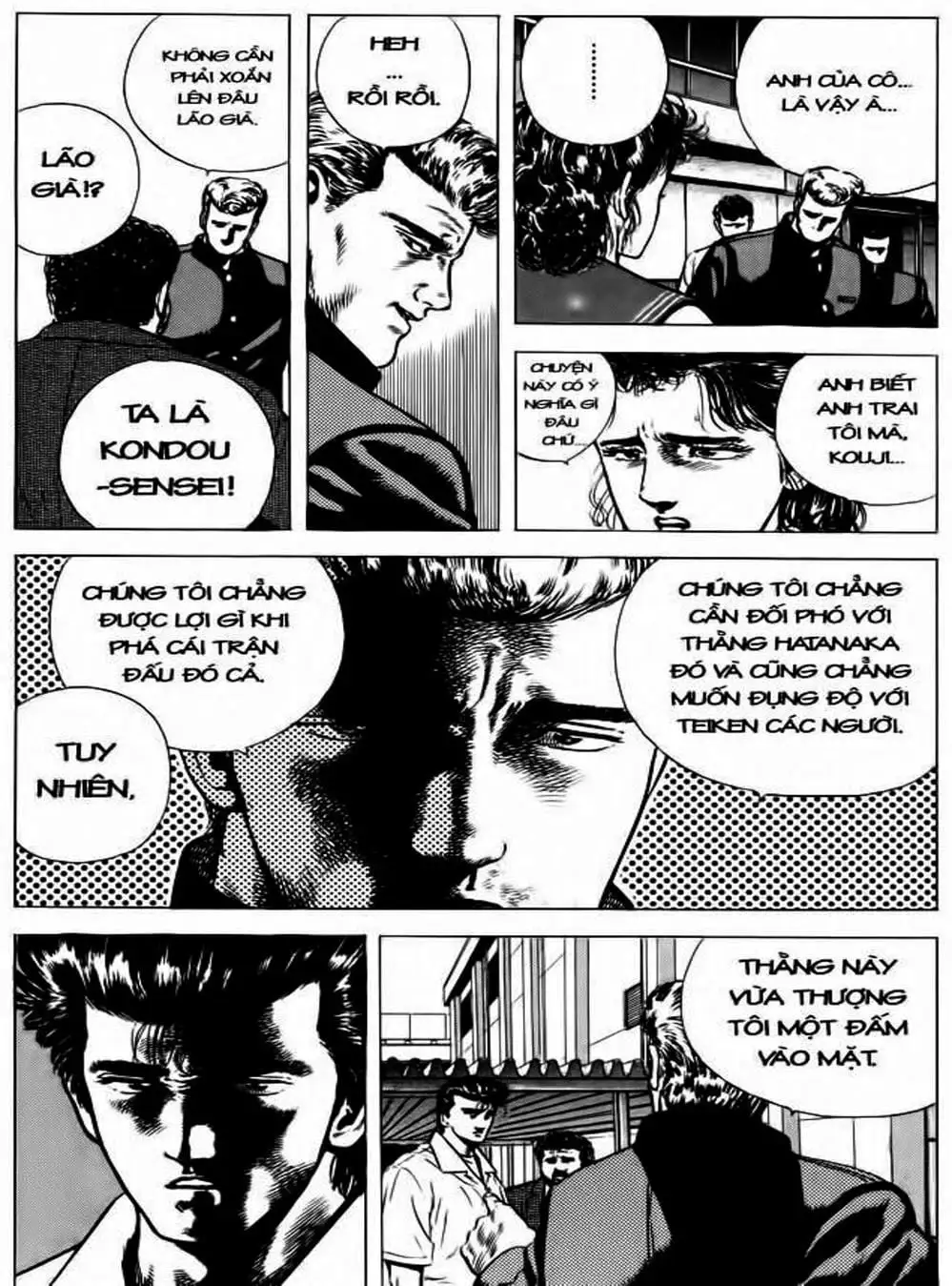 Truyện Tranh Gã Vô Dụng - Rokudenashi Blues trang 7