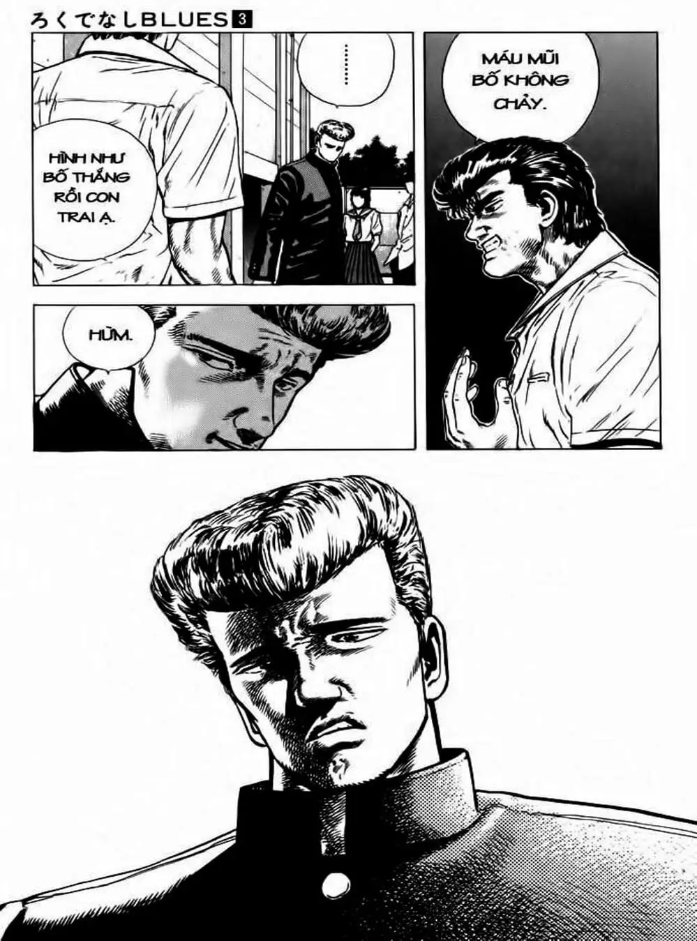 Truyện Tranh Gã Vô Dụng - Rokudenashi Blues trang 7