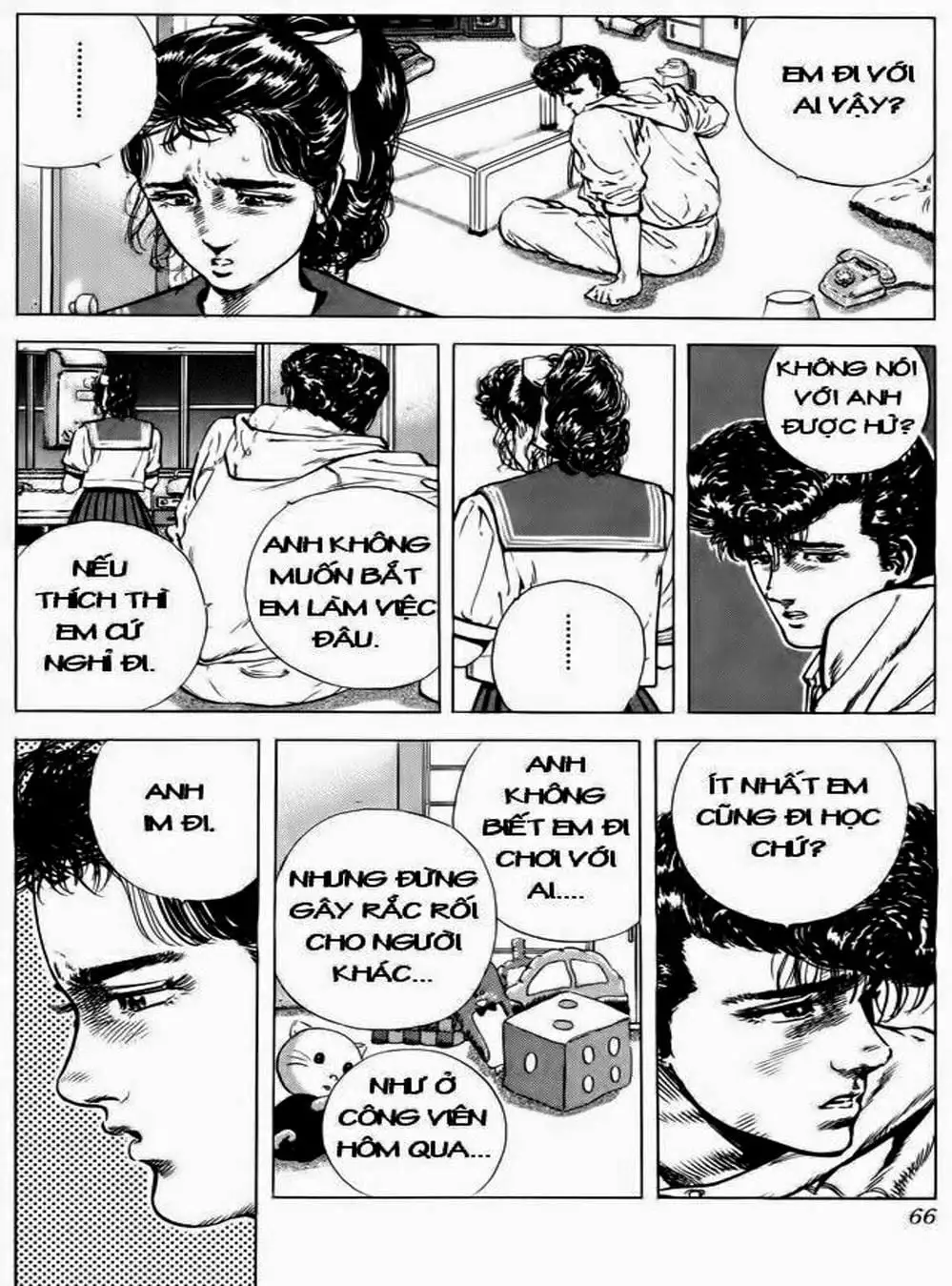 Truyện Tranh Gã Vô Dụng - Rokudenashi Blues trang 7