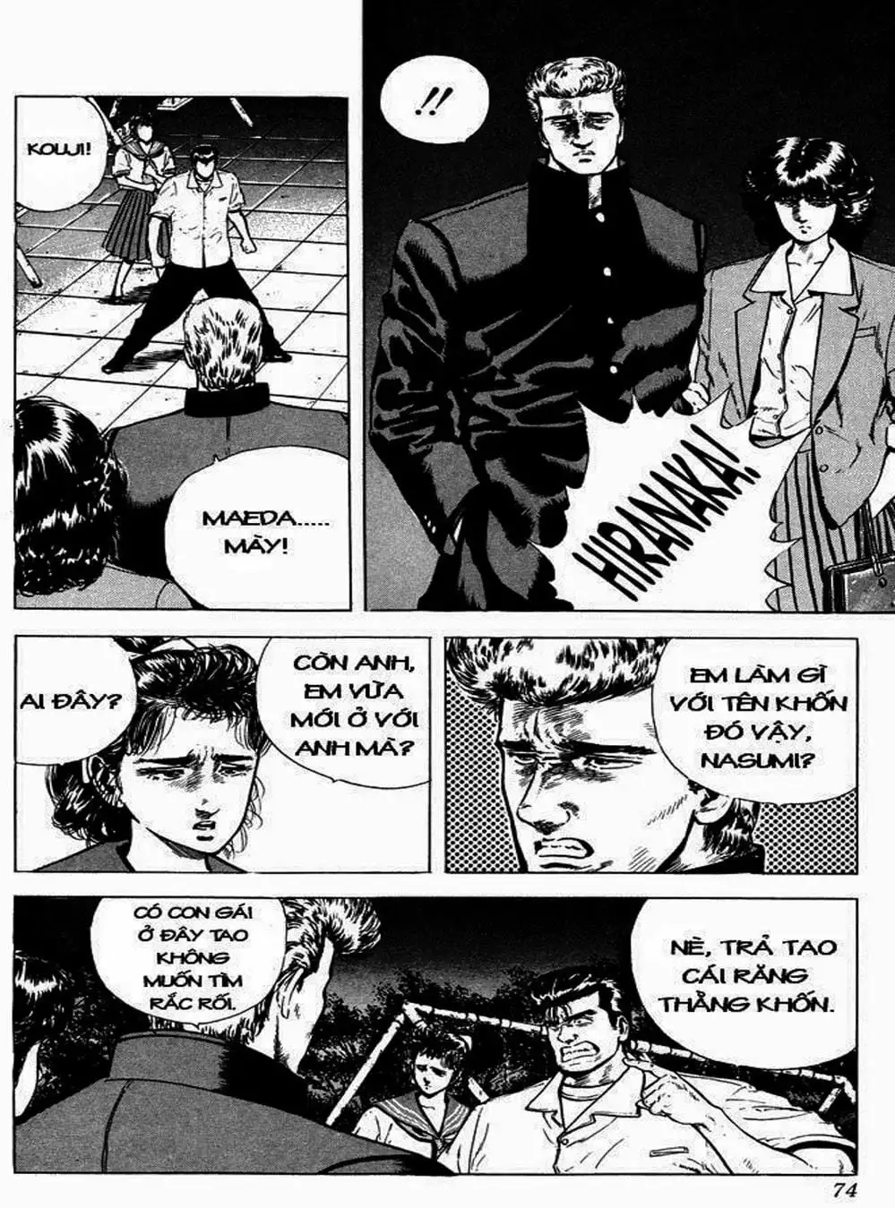 Truyện Tranh Gã Vô Dụng - Rokudenashi Blues trang 7