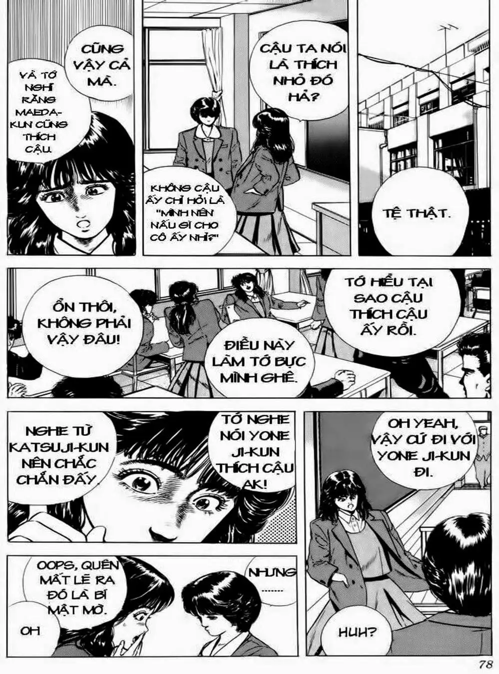 Truyện Tranh Gã Vô Dụng - Rokudenashi Blues trang 7